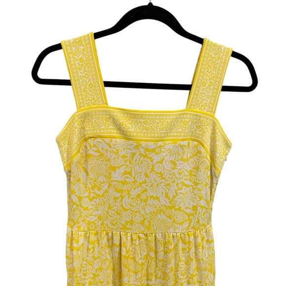 Michael Kors Tiered Floral Maxi Sundress Crepe Jersey Stretch - Picture 3 of 10